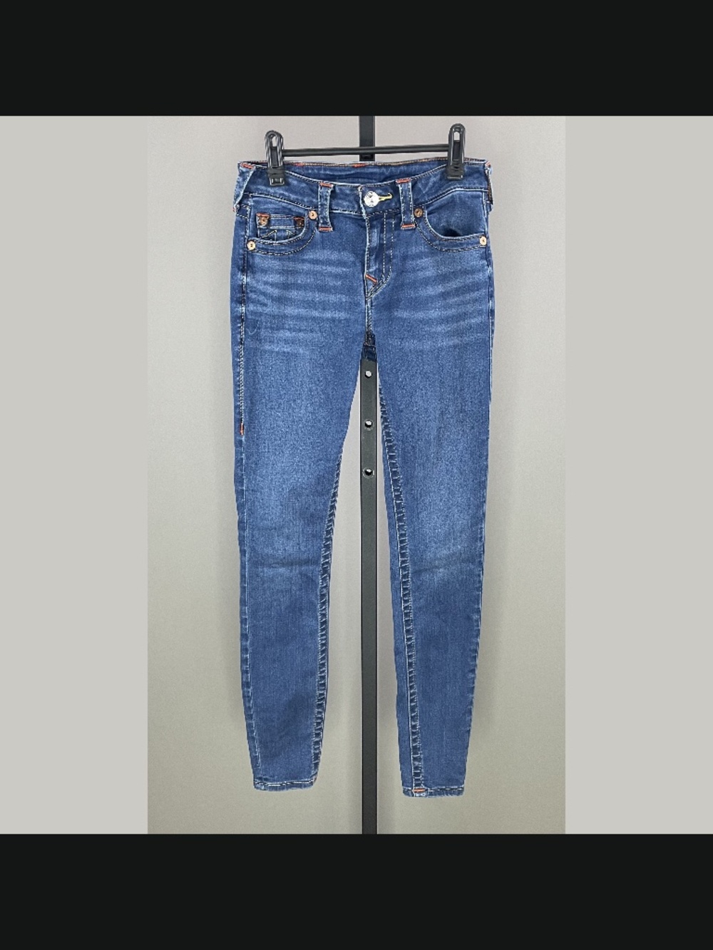 True Religion Jeans Womens 26 blue denim Jennie skinny casual classic